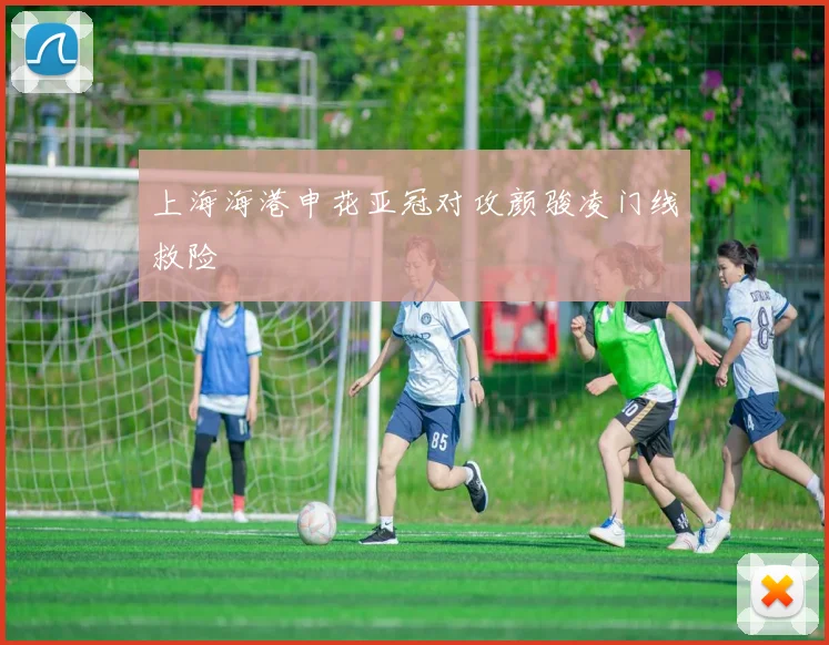 上海海港申花亚冠对攻颜骏凌门线救险